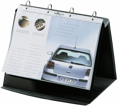 Attēls no Durable Durastar, Freestanding, A4, Landscape, PVC, Graphite, Grey, 330 mm