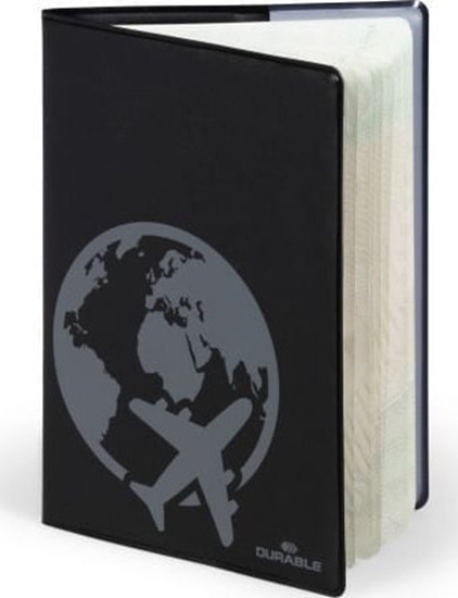 Picture of Durable ETUI NA PASZPORT Z OCHRON RFID DURABLE CZARNE 1szt.