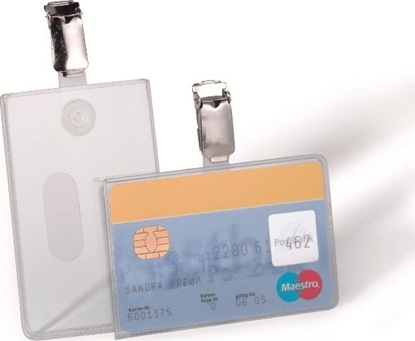 Attēls no Durable HOLDER DO KARTY DURABLE 54 X 85 MM POZIOMY (25)