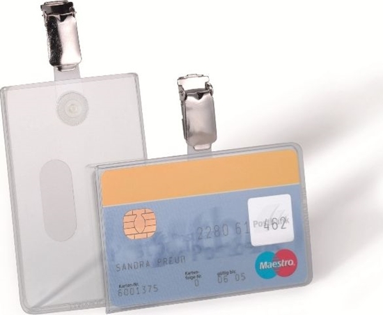 Picture of Durable HOLDER DO KARTY DURABLE 54 X 85 MM POZIOMY (25)