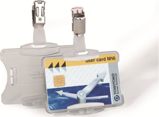 Picture of Durable HOLDER DO KARTY DURABLE, CZERWONY