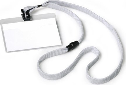 Attēls no Durable Identyfikator otwarty od góry 60x90mm DURABLE 813910 z szar tam z przezroczystej twardej folii