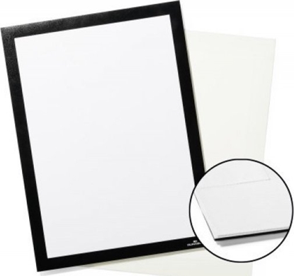 Attēls no Durable Ramka informacyjna A4 DURABLE DURAFRAME GRIP 496801 czarna na powierzchnie tekstylne (496801)