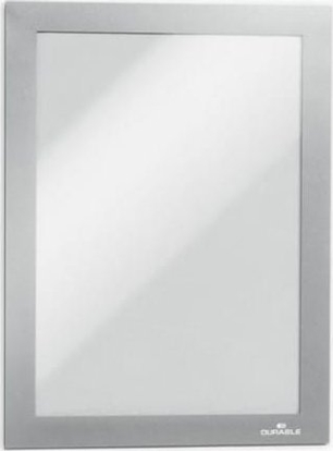 Attēls no Durable RAMKA SAMOPRZYLEPNA MAGNETYCZNA A5 DURAFRAME DURABLE SREBRNA 10szt.