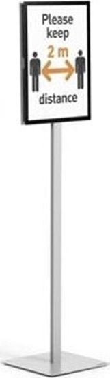 Picture of Durable STOJAK PODOGOWY A3 DURABLE INFO STAND BASIC ANTRACYTOWY 1szt.