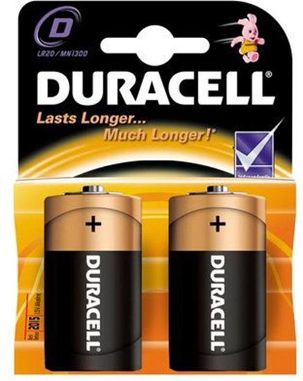 Picture of Duracell Bateria D / R20 2 szt.