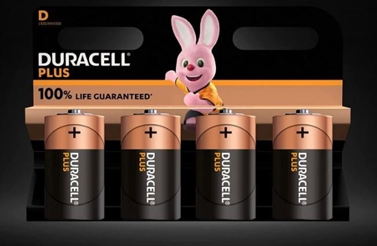 Изображение Duracell Plus-D(MN1300/LR20) K4
