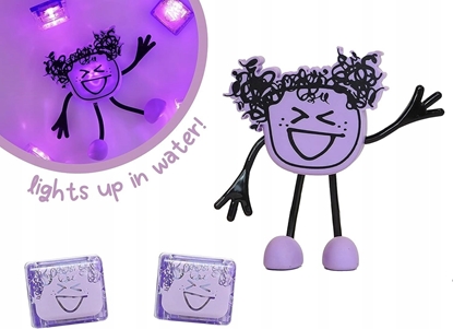 Attēls no Duronic Glo Pals, Posta do kpieli Lumi - zestaw z dwiema kostkami sensorycznymi wieccymi w wodzie