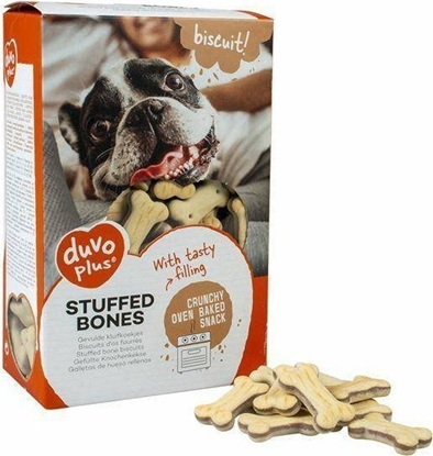 Picture of Duvo+ Duvo+ Ciastka Dla Psów Nadziewane Kosteczki 500g