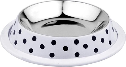 Picture of Duvo+ Duvo+ Metalowa Miska Dla Psa Kropki XL 2.1L 32,3cm