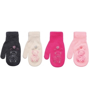 Picture of Dūraiņi meitenēm plānie Teddy Bear 13 cm dažādi R-124-13