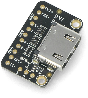 Изображение DVI Breakout Board - adapter ze zczem HDMI/DVI - do Raspberry Pi Pico - Adafruit 4984}