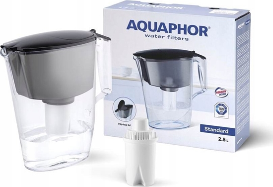 Picture of Dzbanek filtrujcy Aquaphor Standard 2,5 l czarny + 1 wkad B15