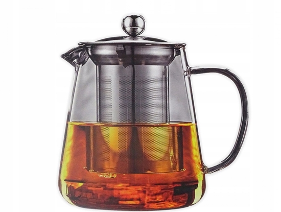Picture of DZBANEK Z ZAPARZACZEM KAMELIA 1,0L SZKLANY (SITO, UCHWYT SZKLANY)