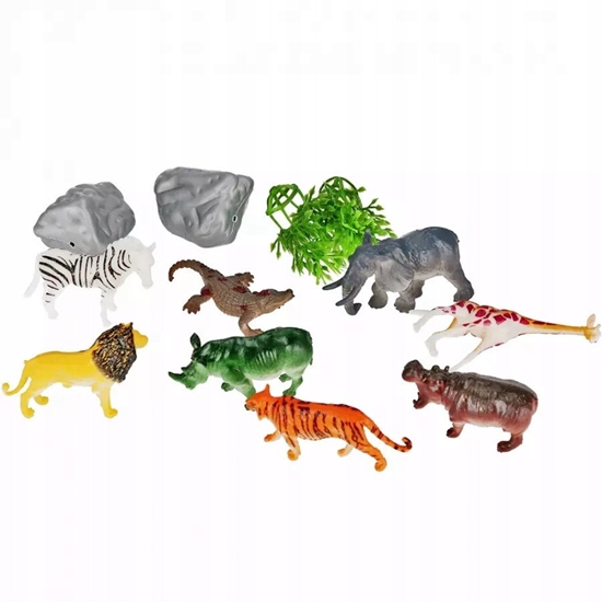 Picture of Dzikie zwierzta figurki Mega Creative 545323 p12, cena za 1 szt
