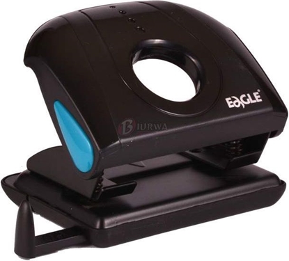 Picture of Dziurkacz Eagle 20 kartek Czarny Niebieski (279565)