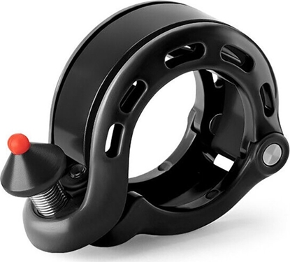 Attēls no Dzwonek rowerowy w ksztacie litery Q 100db - czarny ROCKBROS