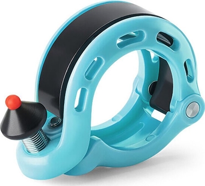 Attēls no Dzwonek rowerowy w ksztacie litery Q 100db - niebieski ROCKBROS