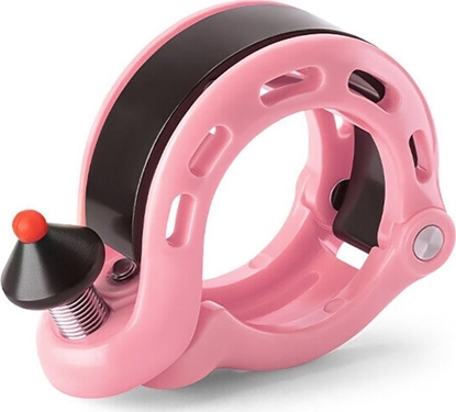 Picture of Dzwonek rowerowy w ksztacie litery Q 100db - róowy ROCKBROS
