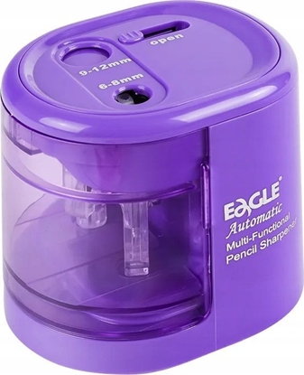 Picture of Eagle Temperówka na baterie Eagle EG-5161USB 2 otwory fioletowa