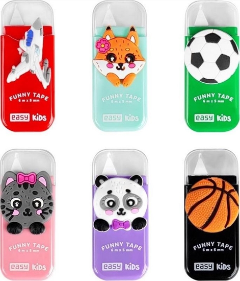 Picture of Easy Stationery Tama korekcyjna 6m mix EASY