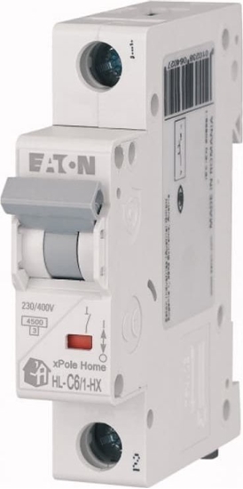 Изображение Eaton Wycznik nadprdowy 6kA HN-C6/1 194828 EATON