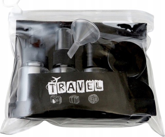 Picture of ECARLA_SET Zestaw akcesoriów podrónych Czarny KS122CZ