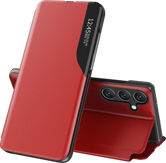 Picture of Eco Leather View Case Samsung Galaxy S25 Red