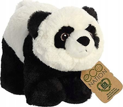 Attēls no ECO NATION AURORA Eco Nation Plush Panda, 15 cm