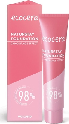 Picture of Ecocera  ECOCERA Naturstay Foundation Naturalny Podkad - efekt kamuflau W3 Sand 30ml