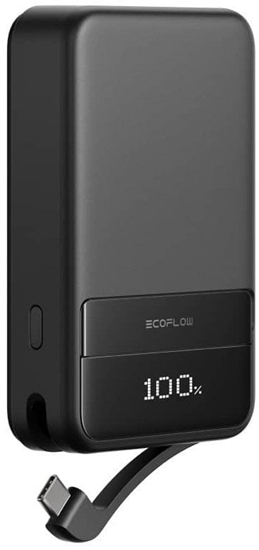 Picture of Ecoflow Rapid 10000 power bank, 10,000 mAh, black
