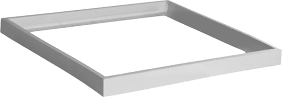 Picture of ECOLIGHT2 Ramka natynkowa Eco Light EC79026 do paneli LED 60x60cm aluminiowa biaa