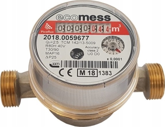 Picture of Ecomess Wodomierz PICOFLUX 1/2 CW 2,5m3/h