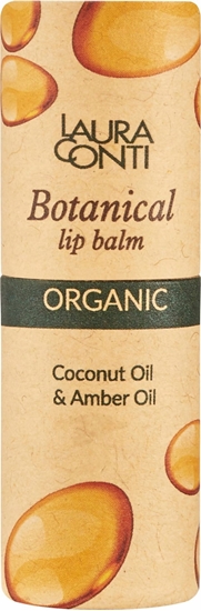 Picture of EcoSoft, Balsam do ust, Botanical Organic, ZERO WASTE, Bursztyn, 7,2 ml
