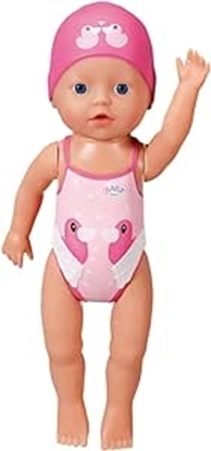 Picture of Ecost Customer Return BABY born My First Swim Girl 834060 Zapf Creation Waterproof Wind-Up Bath Doll