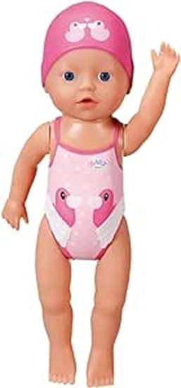 Picture of Ecost Customer Return BABY born My First Swim Girl 834060 Zapf Creation Waterproof Wind-Up Bath Doll