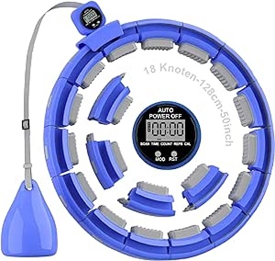 Picture of Ecost customer return Hula Hoop Reifen Erwachsene, Smart Fitness Hoop, Leise Hullahub Reifen zum Abn