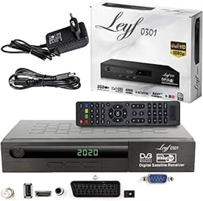 Picture of Ecost customer return Leyf Satellite Receiver PVR Recording Function Digital Satellite Receiver (HDT