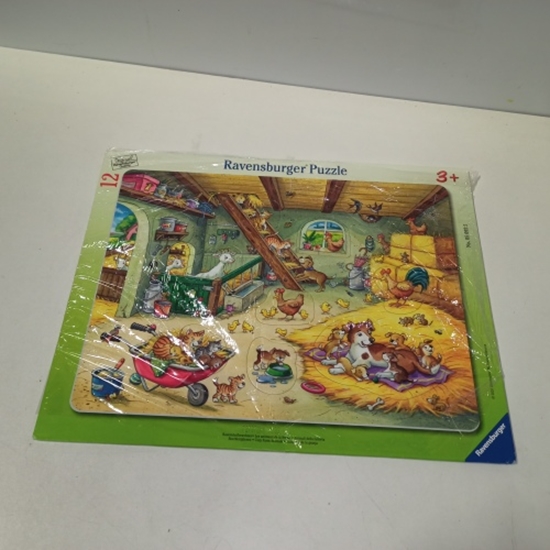 Picture of Ecost Customer Return Ravensburger Children's Puzzle - 05092 Farm Dwellers - Frame Puzzle for Childr