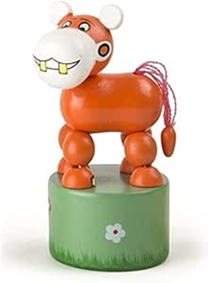 Picture of Ecost Customer Return Small Foot 11137 Press Hippo Made of Wood