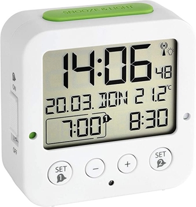 Picture of Ecost customer return TFA Dostmann 60.2528.01 Bingo RadioControlled Alarm Clock