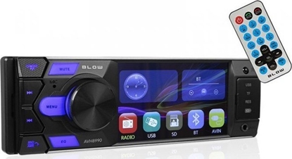 Attēls no ECS Radio samochodowe AVH-8990 4cal RDS MP5/USB/micro SD/BT