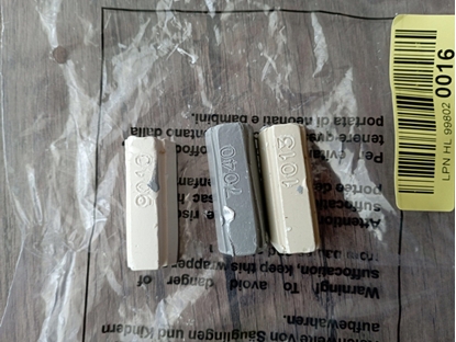 Picture of Edding 8901 4-8901-1-4049 Møbelre1 partions-vokssæt Hvid