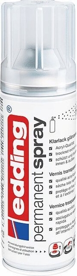 Picture of Edding Permanent spray edding, lacquer, højglans