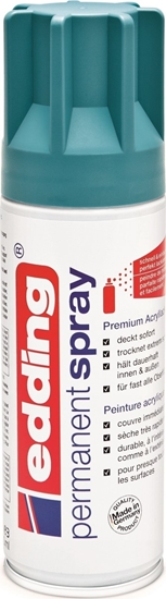 Picture of Edding Permanent spray Edding, mat, petroleumsgrøn