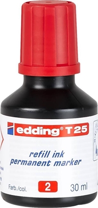 Attēls no Edding Tusz do mark.perm.30ml czerwony T25/002 EDING