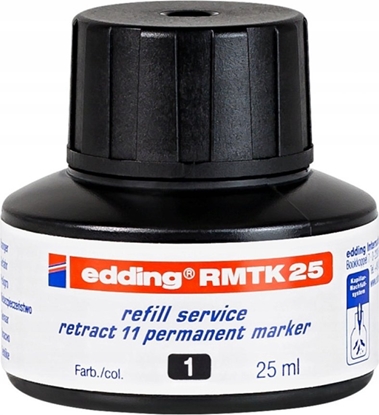 Attēls no Edding Tusz do uzupeniania markerów permanentnych EDDING retract 11 e-RMTK 25, czarny
