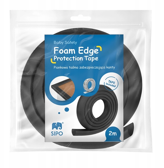 Изображение Edge protection tape Sipo SBS-T11-F2, black