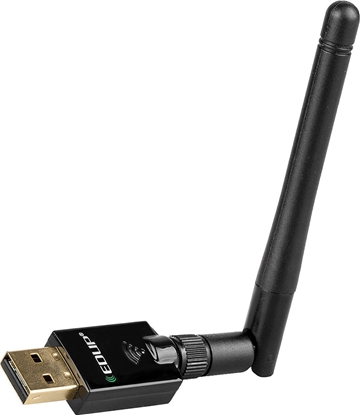Attēls no EDUP EP - AC1607 Dual Band 600 Mbps USB WiFi Adapter 2.4GHz / 5.8GHz / 802.11AC / With External Antenna