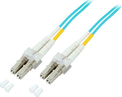 Attēls no EFB Electronic Fiber Optic Duplex Patch Cable LC-LC 3m 50/125 3m LC Blue (O0312.3)